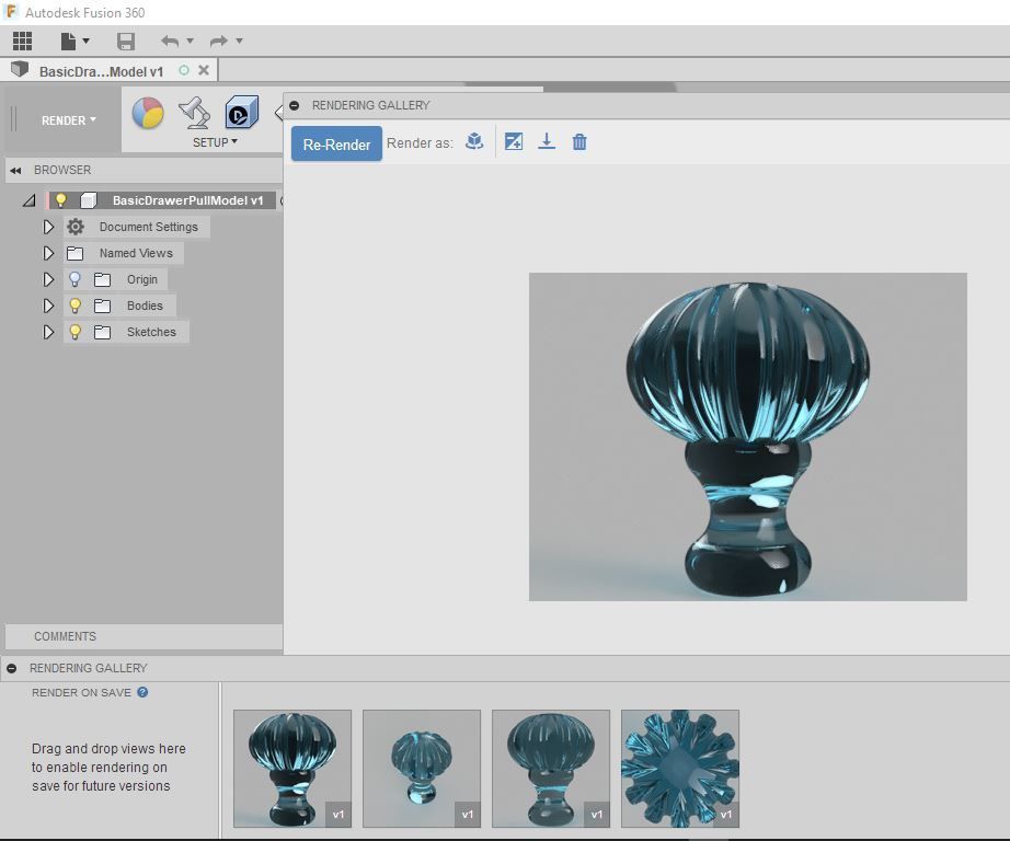 Sculpt Vs Model in Fusion 360