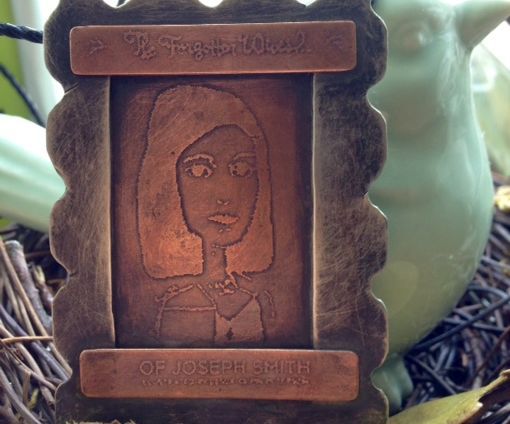 Etched & Framed Original Artwork Pendant