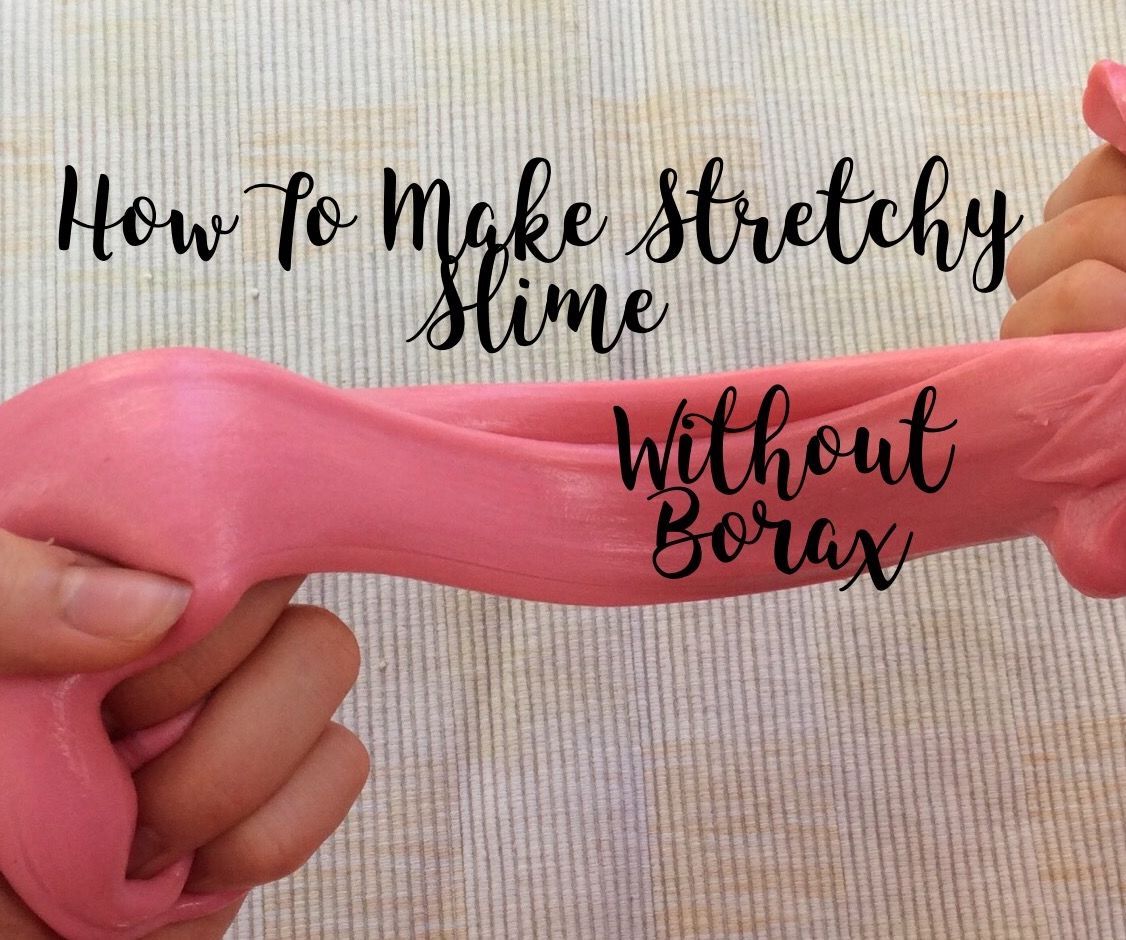 How to Make Stretchy Slime Without Borax 