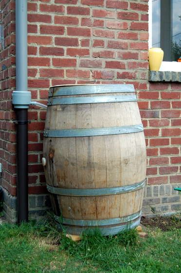 Garden Rain Barrels