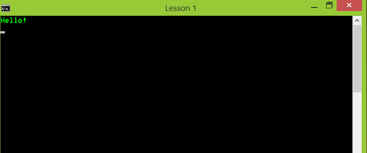 Command Prompt Lesson 1