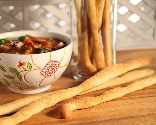 Crispy Thin Breadsticks