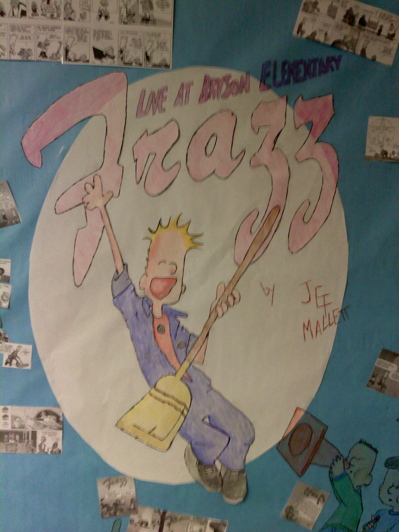 Decorated Door for National Reading Month