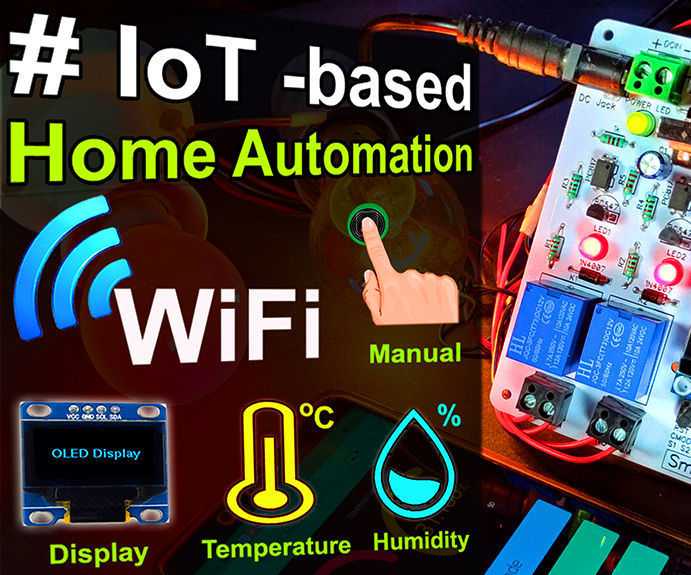 How to Make IoT Based Home Automation With NodeMCU Sensors Control Relay