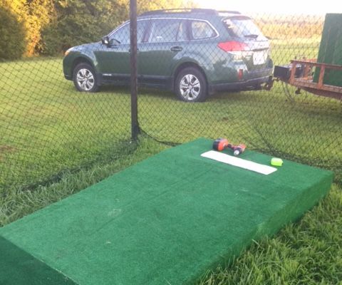 DIY Pitching Mound