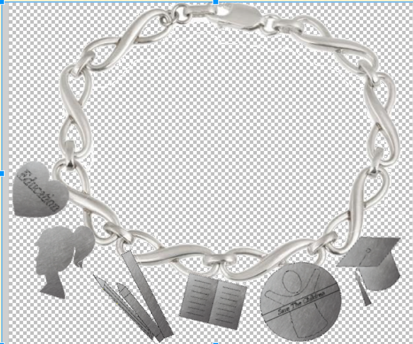 Charm Bracelet Jewellery Design - Emma