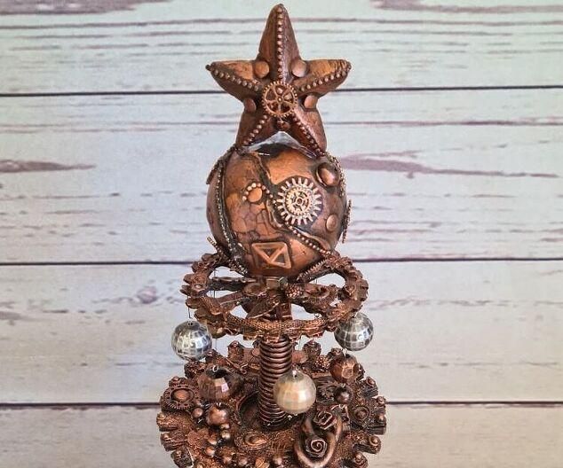 Steampunk Themed Christmas Tree