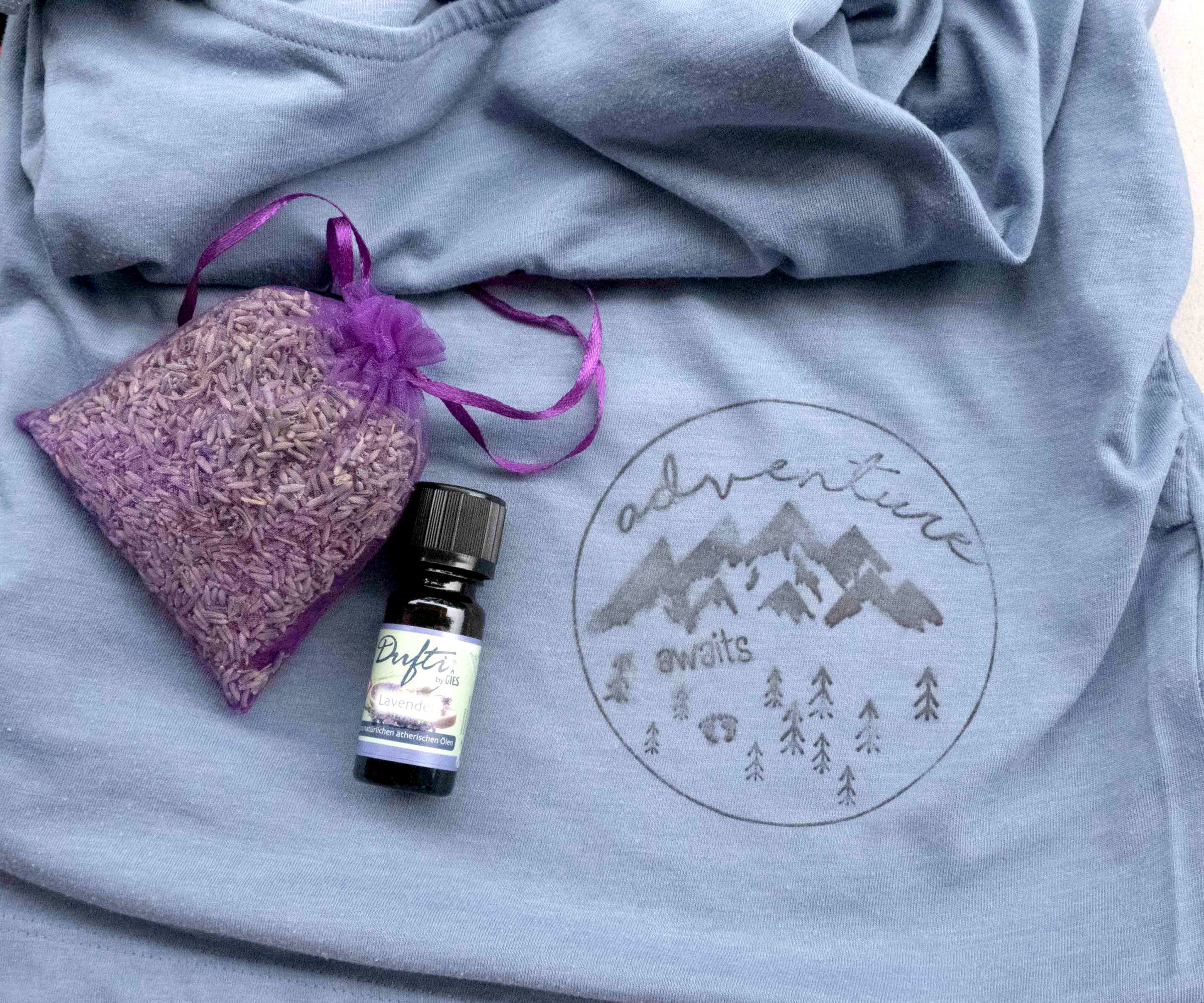 Lavender Oil Printed Shirt