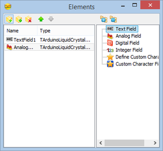 In Visuino: Add, and Setup Text Element for the Longitude