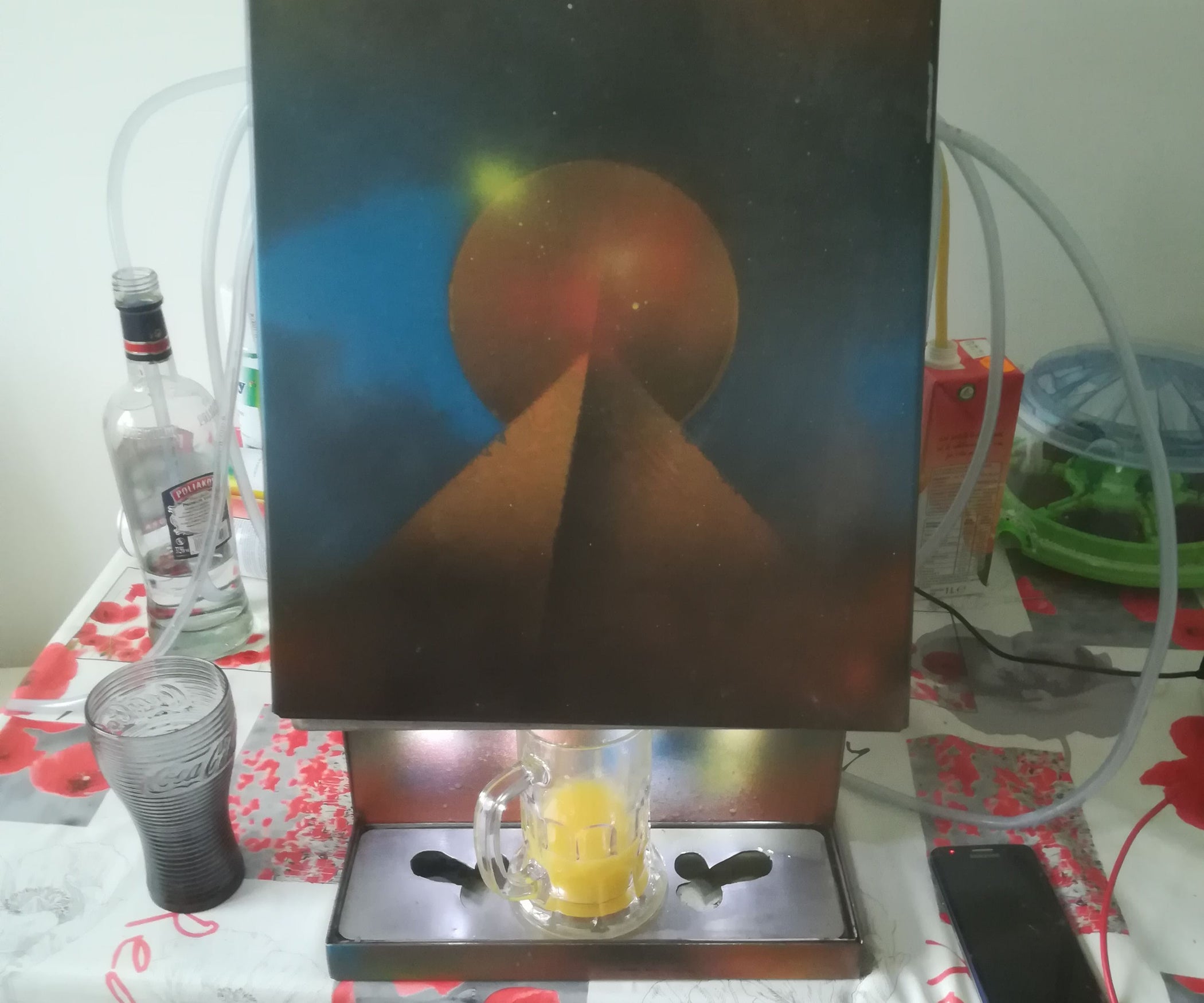 Cocktail Machine Smartphone Controlled Arduino/Android 7 Steps