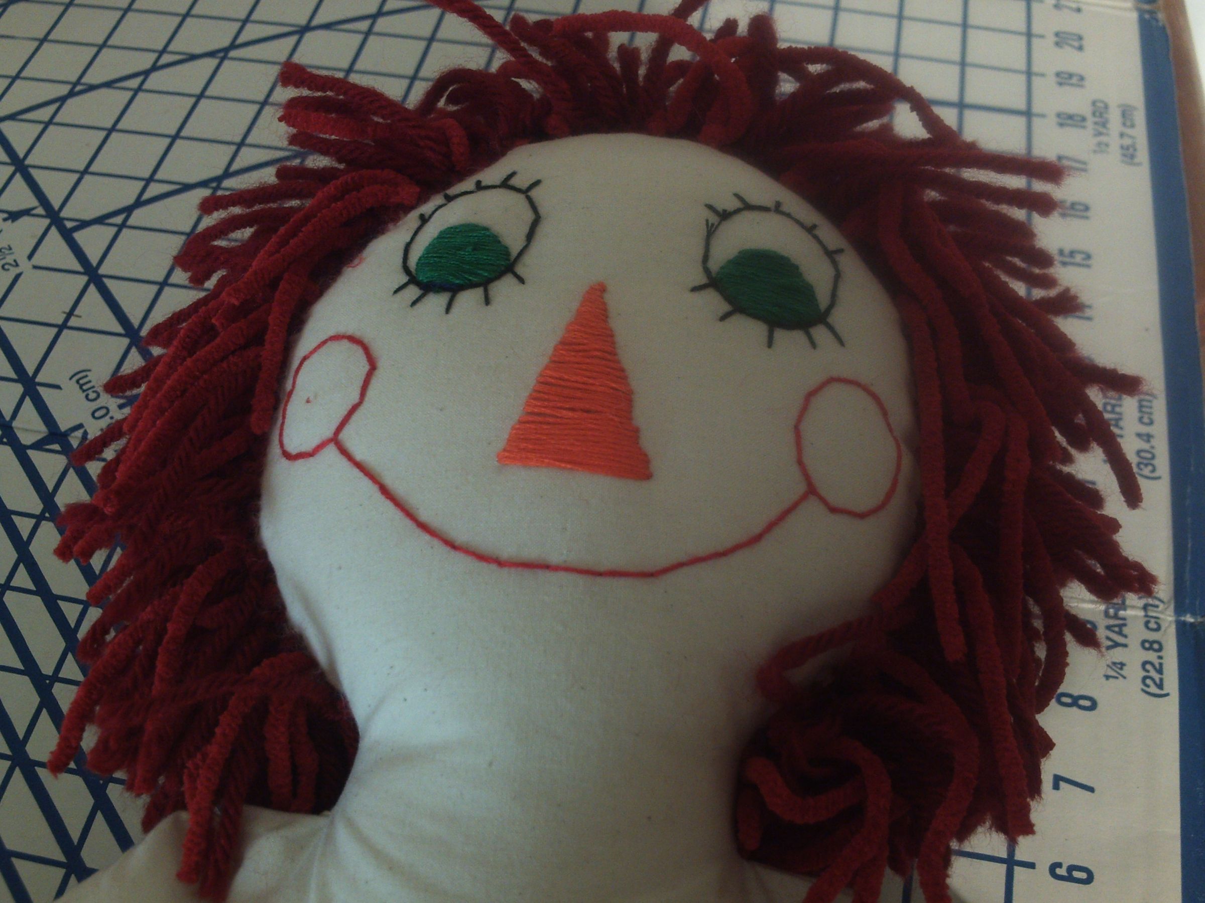 How to Make a Raggedy Ann Doll : 13 Steps - Instructables