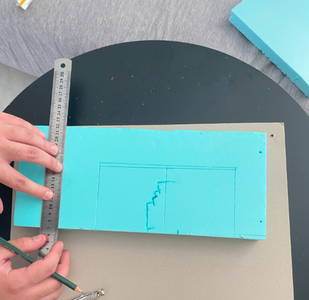 CREATING THE MOLD AND FIXING THE STICKS