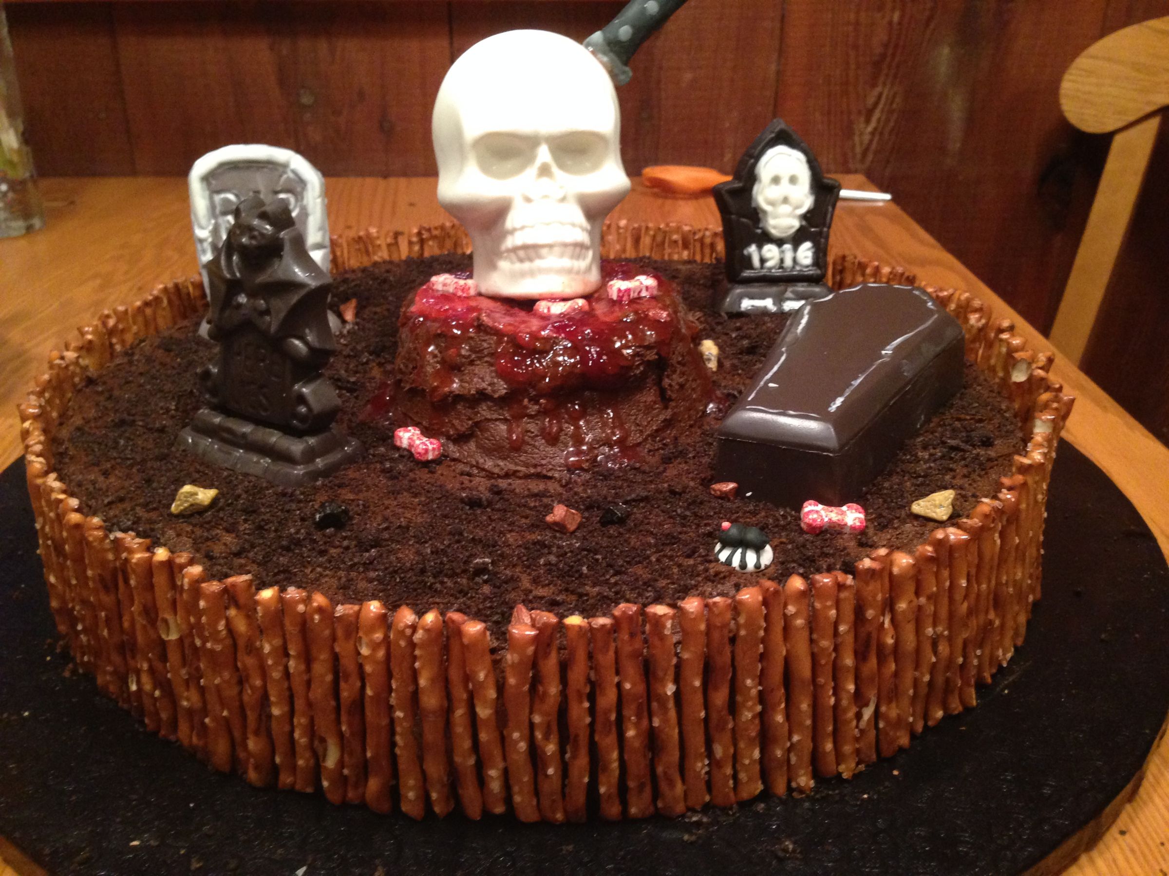 Graveyard Cake