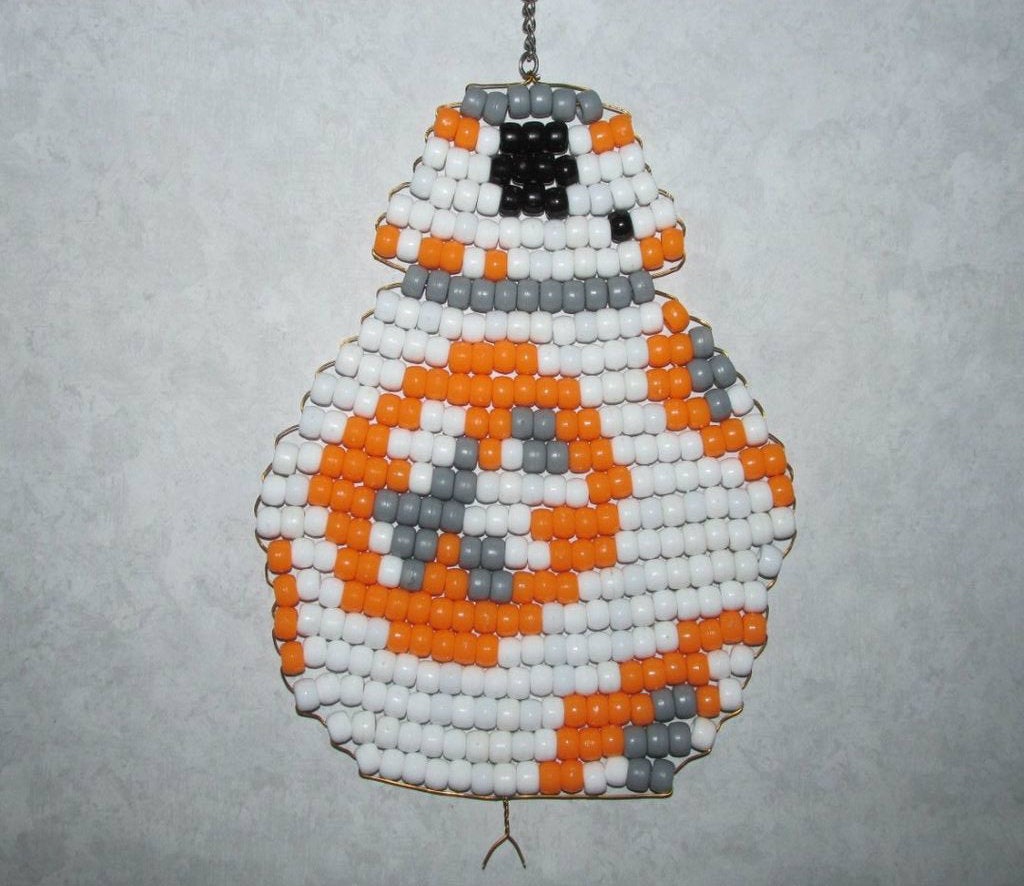 BB-8 Pony Bead Keychain Pattern : 4 Steps (with Pictures) - Instructables bb-8-pony-bead-keychain-pattern-4-steps-with-pictures-instructables