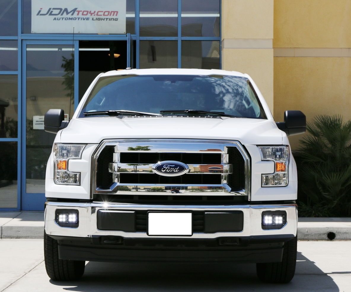 Install Ford F-150 80W High Power CREE LED Foglamp