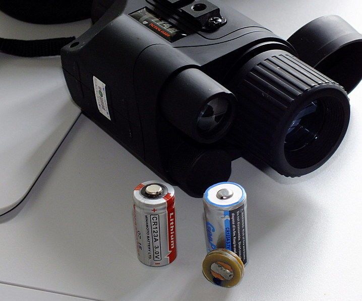 CR123A Battery Adapter for Night Vision Goggles