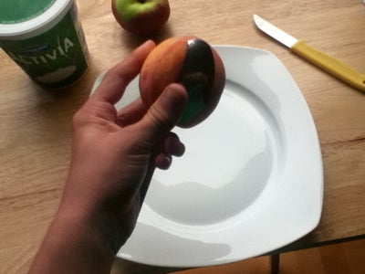 Peel the Peach With the Spoon (optional)