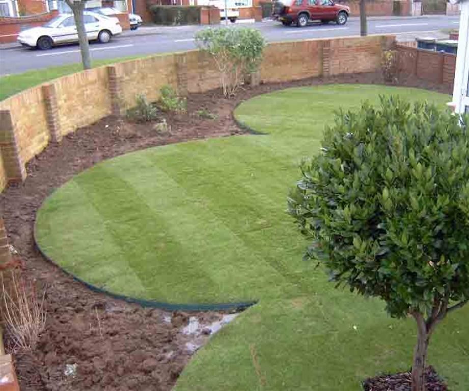 Garden, Flower Bed or Grass Tire Border