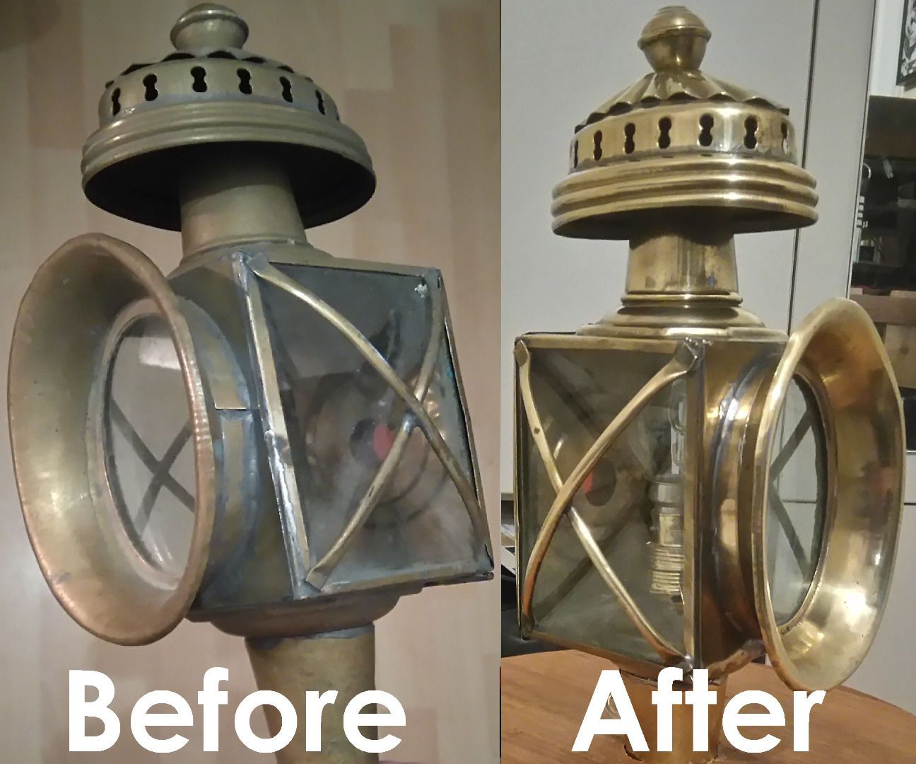 Carriage Lamp Restoration