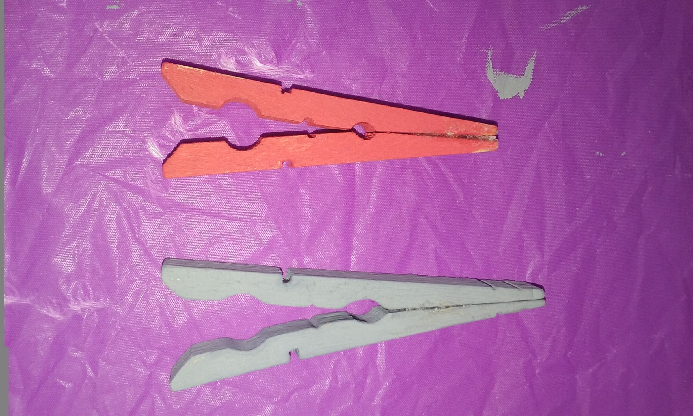 Clothespin Eiffel Tower 3 Steps Instructables