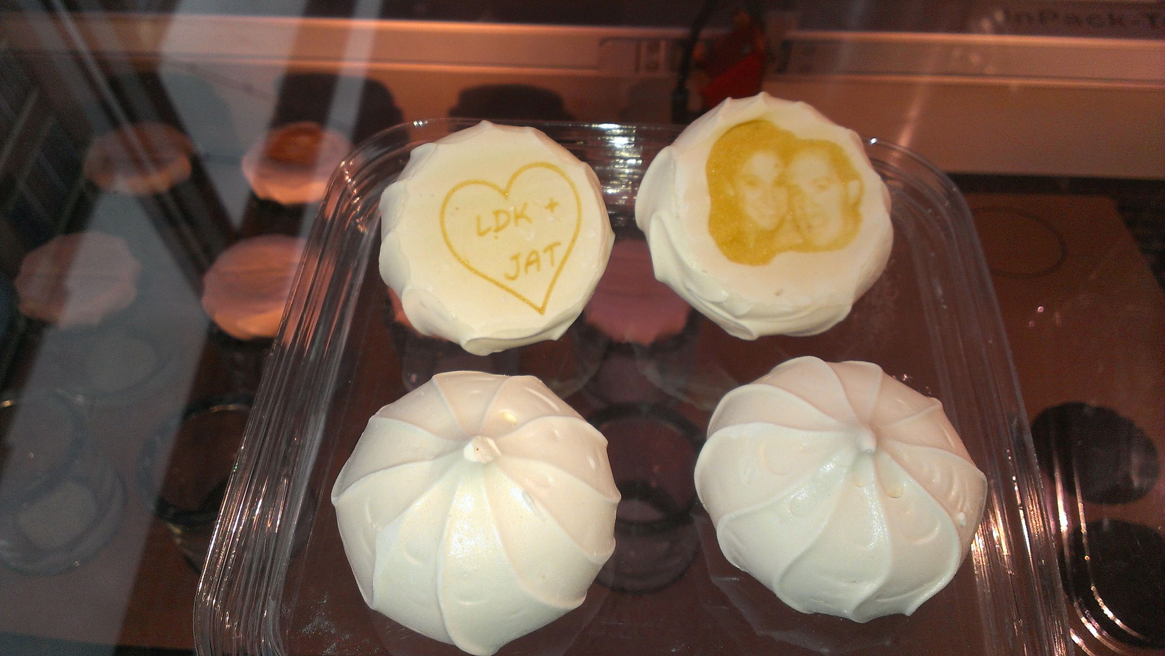 Laser Engraved Trader Joe's Meringues