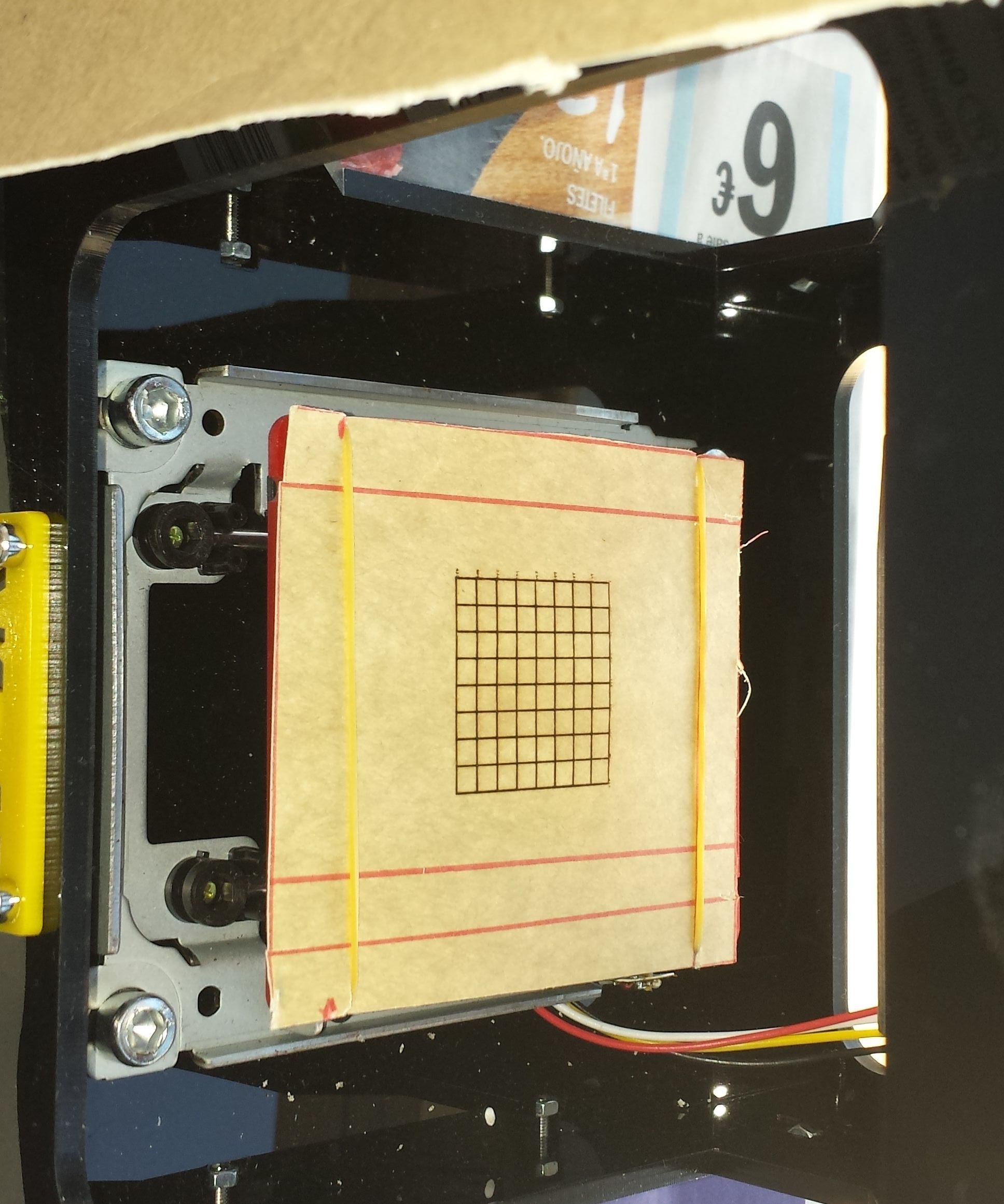 Laser Engraver Bed Grid