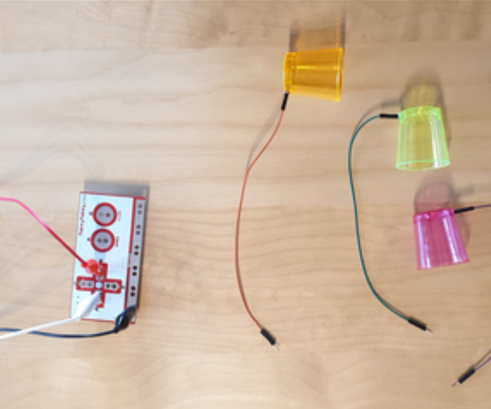 Makey Makey Water Cups Joypad
