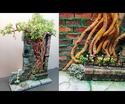 DIY Banyan Tree on Wall