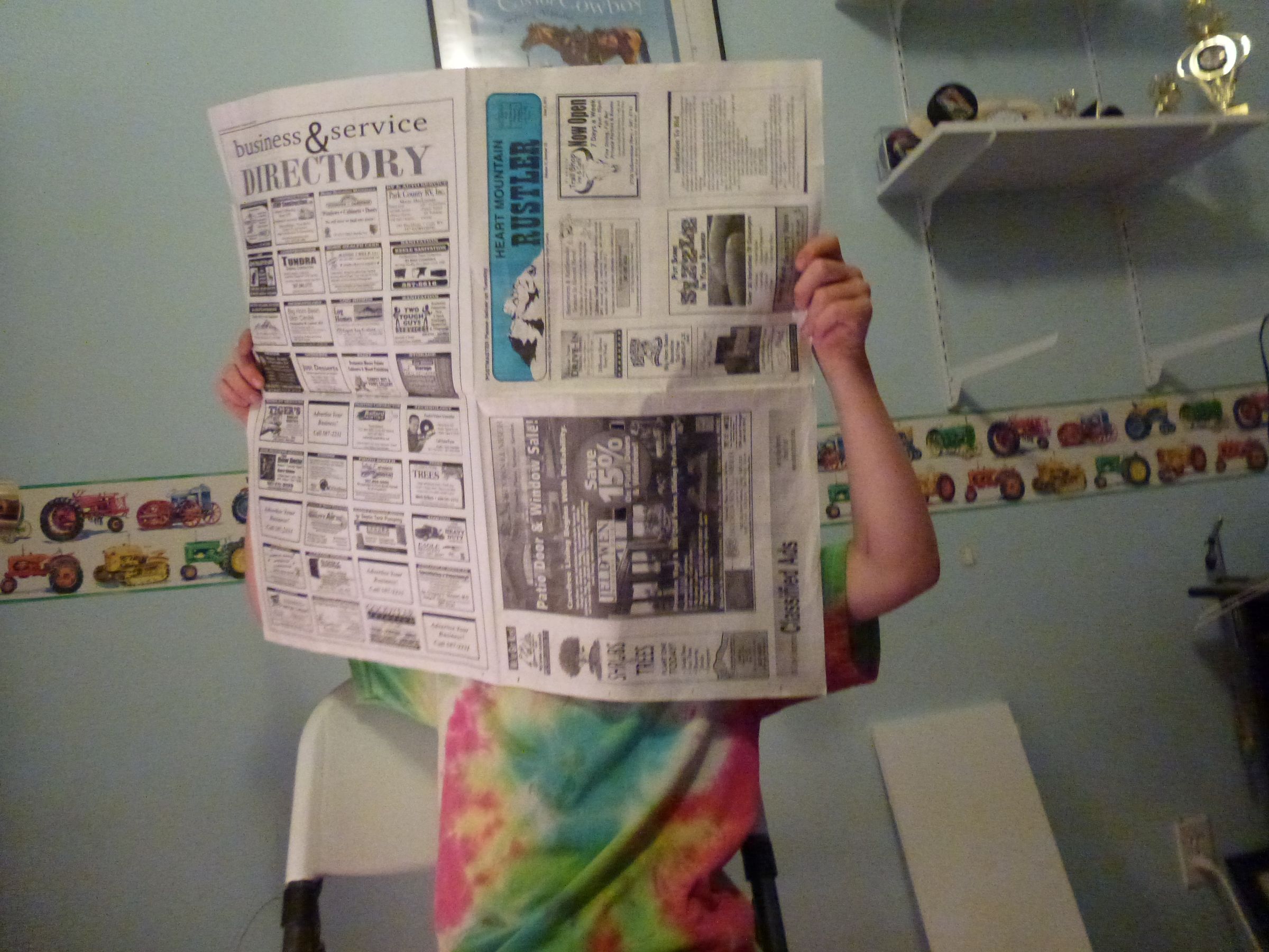 Sneaky Spy Newspapers
