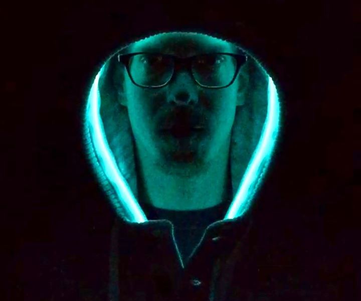 Glowing Hoodie (Machine Washable)