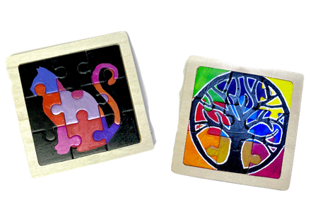 Wooden Jigsaw Puzzle Painting