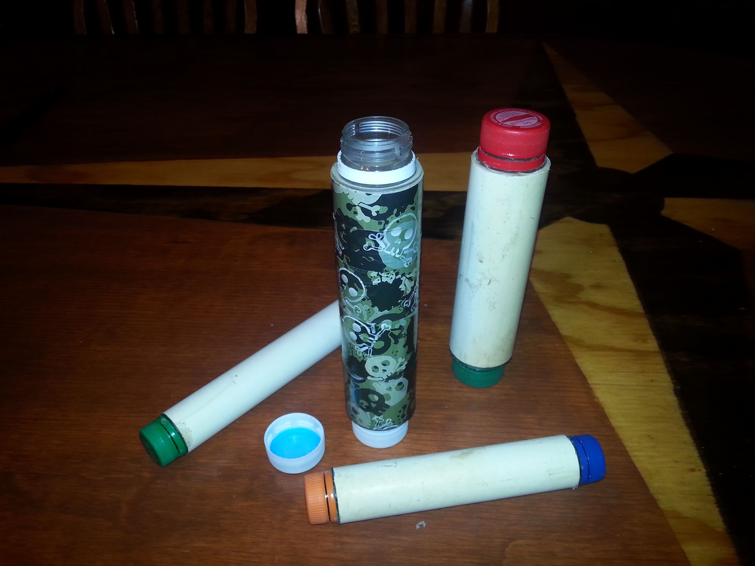 Pop Bottle & PVC Geocache