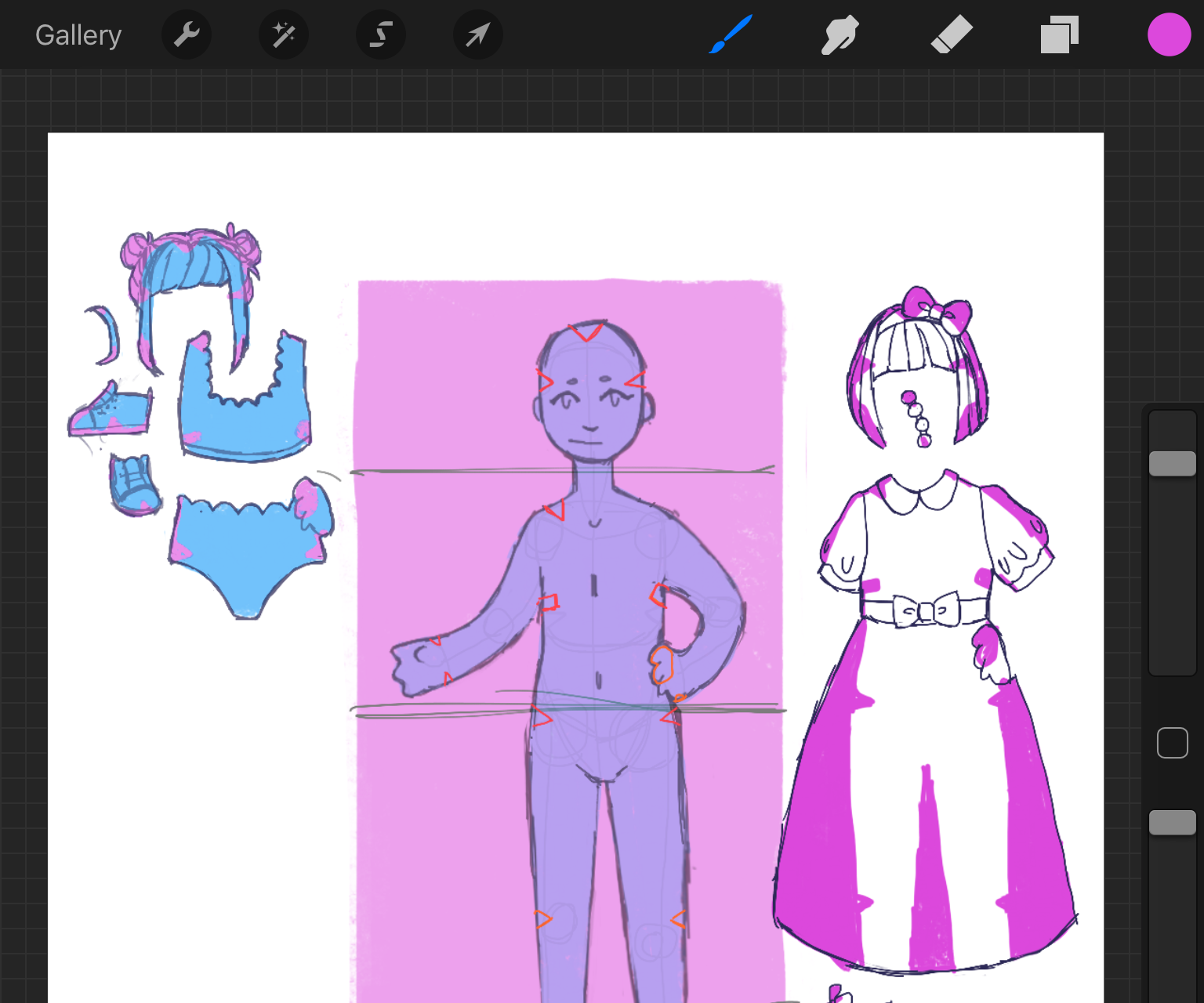 Laser Printed Paper Doll