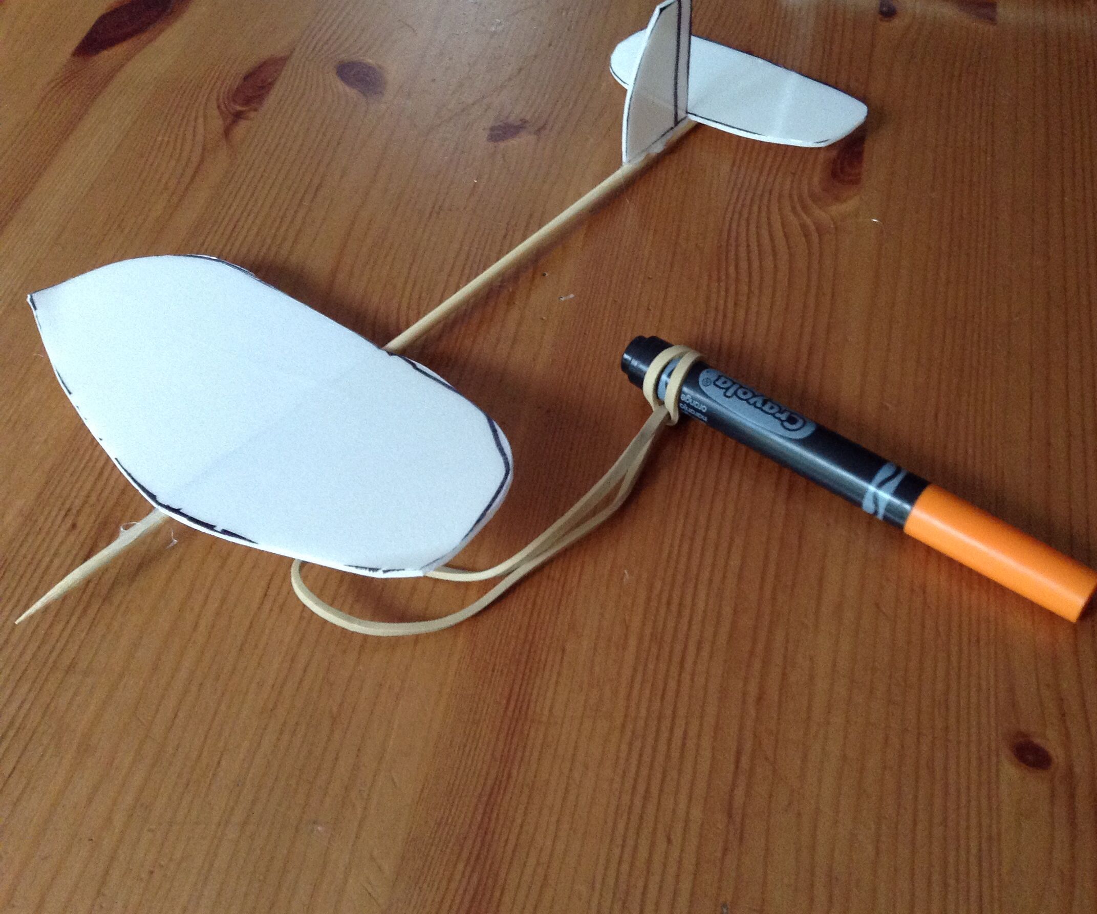 Rubber Band Glider Launcher 