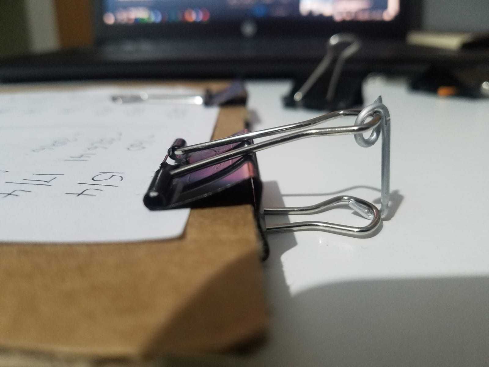 Binder Clip Open Lock 3 Steps Instructables