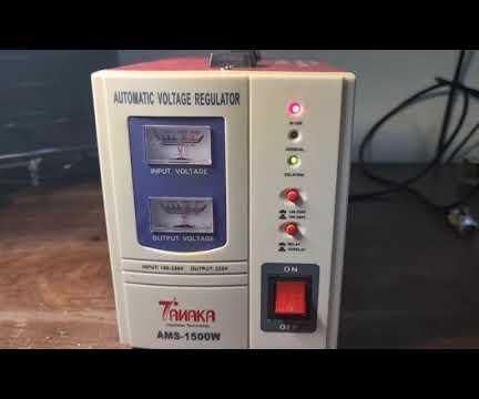 Fixing a Voltage Stabilizer(plus Repairing Tips).