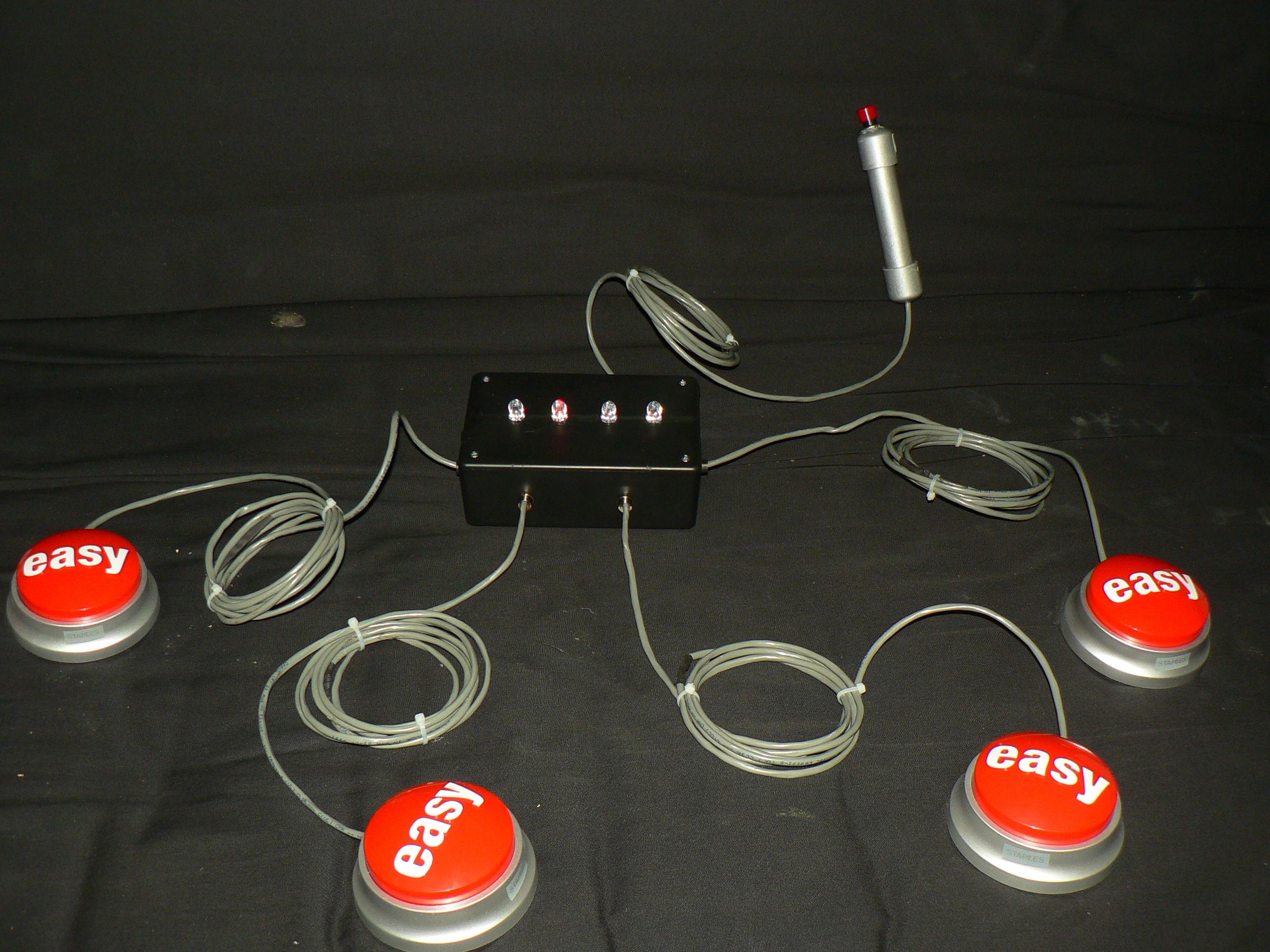 Quiz Show Buzzer System Using Staples Easy Button