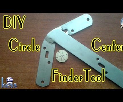 DIY Circle Center Finder Tool, Stainless Steel Made