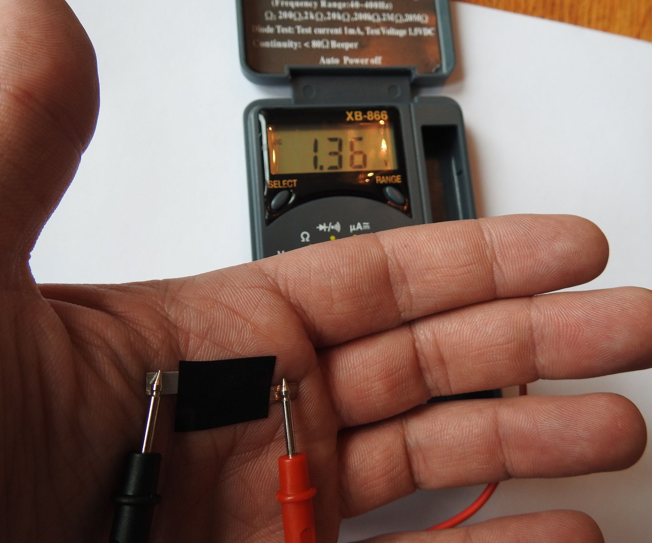 Human Body Powered Battery (MEDELIS BATTERY 19nh DNA)