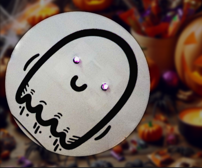 Simple Halloween Trick - Invisible Glowing Eyes