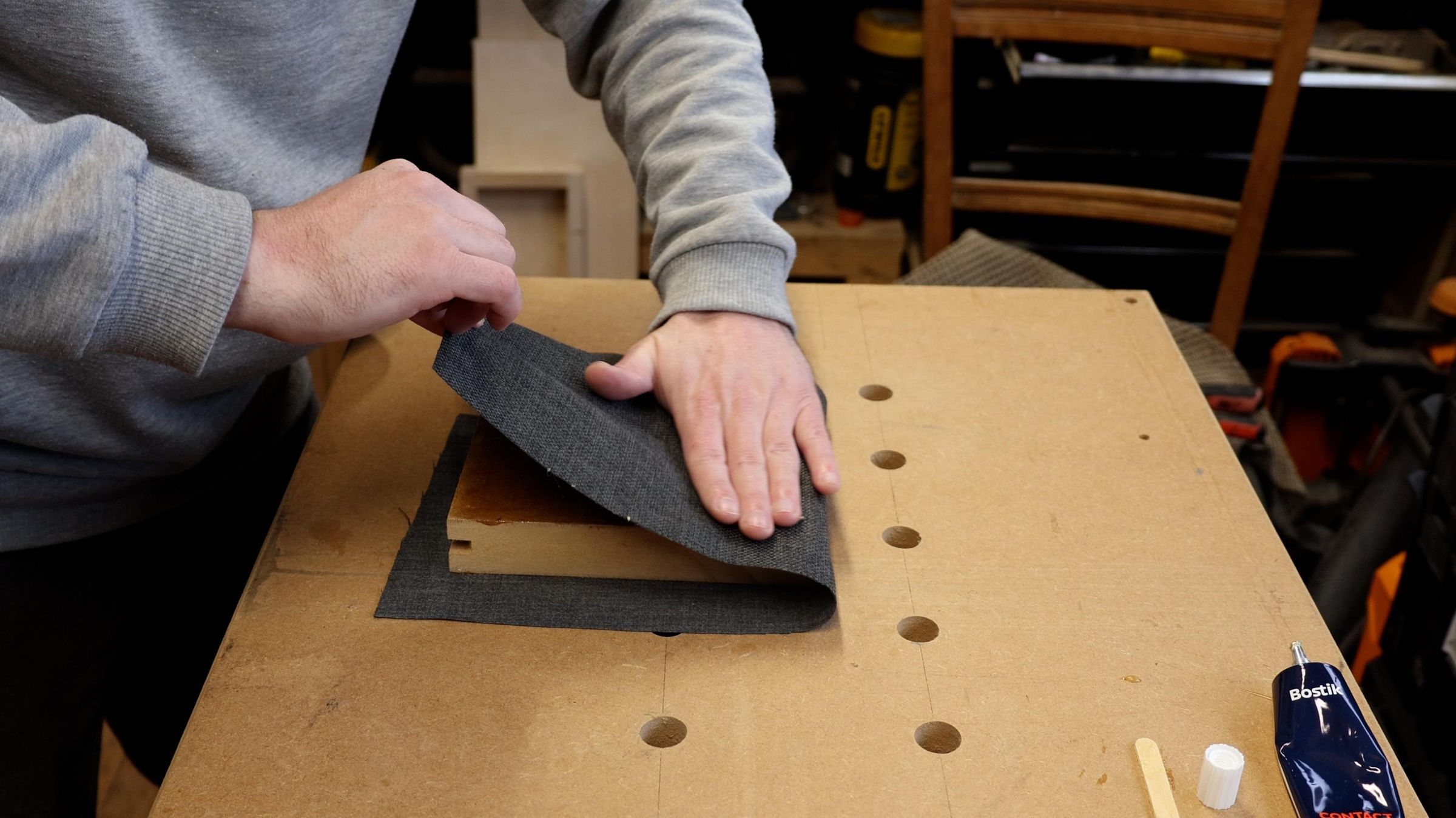 How to Make a Storage Shelf for a Desk DIY Monitor Stand 6 Steps