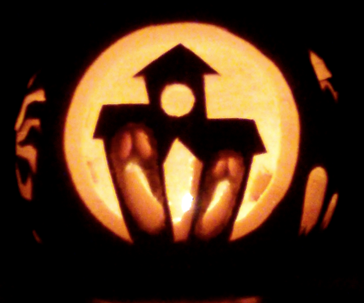 Haunted House Pumpkin Carving