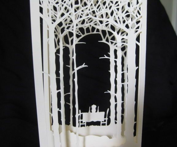 Papercut Forest Wedding Invitation