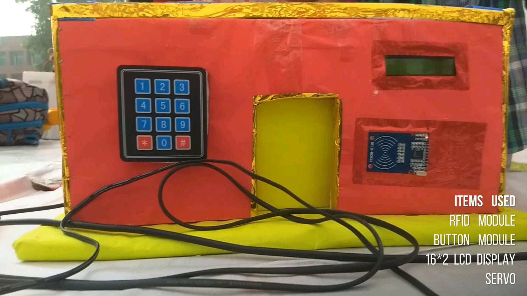RFID Security System (Arduino Based) : 6 Steps (with Pictures ... Circuit Diagram