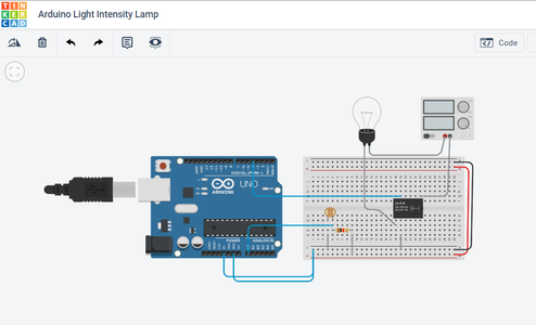 Arduino Power Light Arduino Light Intensity Lamp; QUICK AND EASY : 5 Steps - Instructables