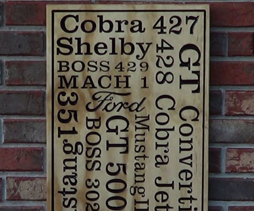 CNC Typography
