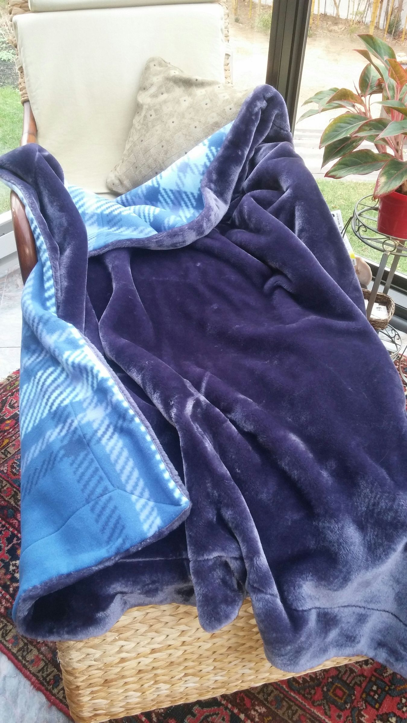 Sew Warm Faux Fur and Fleece Cover