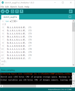 Arduino Digital Tube Display Experiment : 8 Steps (with Pictures ...