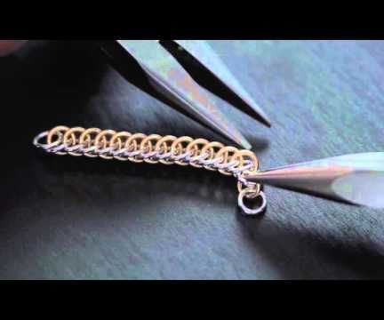 Chainmail Bracelet and Earrings