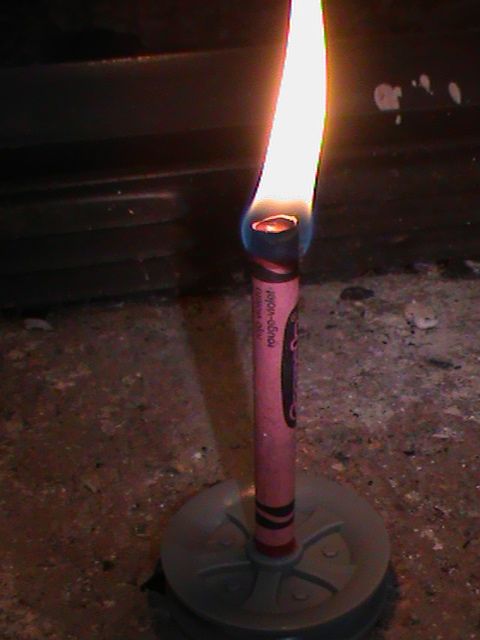 Crayon Candle